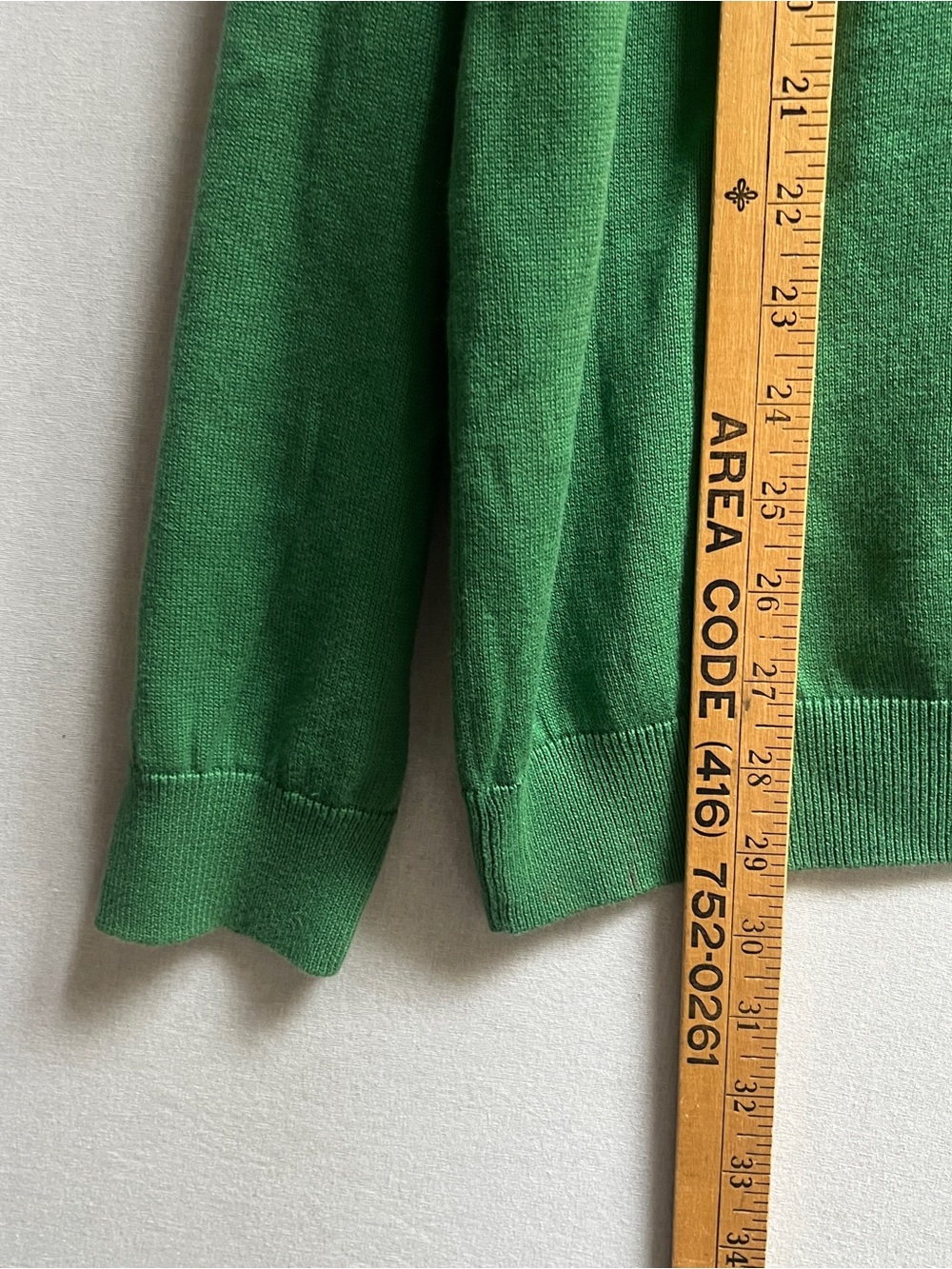 Lacoste Cotton Green V-Neck Argyle Diamond Sweater Mens Size XXL - Picture 6 of 7